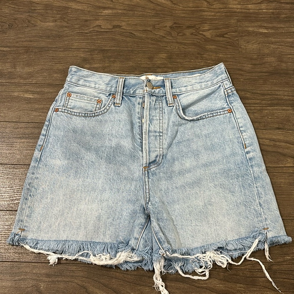 Denim Forum The Yoko Mid Thigh Short